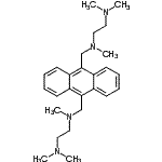 CAS 登录号：106712-13-4， N<sup>1</sup>,N<sup>1</sup>'-[9,10-蒽二基二(亚甲基)]二(N<sup>1</sup>,N<sup>2</sup>,N<sup>2</sup>-三甲基-1,2-乙二胺)