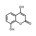 CAS 登录号：106754-20-5， 4,8-二羟基-2H-苯并吡喃-2-酮