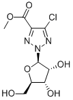 CAS#: 106824-96-8, Methyl 5-Chloro-2-[(2R,3R,4S,5R)-3,4-Dihydroxy-5-(Hydroxymethyl)Oxolan-2-Yl]Triazole-4-Carboxylate