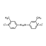 CAS 登录号：106882-31-9， 4,4'-(1,2-二氮烯二基)二(2-甲基吡啶)1,1'-二氧化物