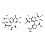 CAS 登录号:107175-26-8, 2-(2,4,5,7-四溴-6-羟基-3-氧代-3H-氧杂蒽-9-基)间苯二甲酸-2-(2,4,5,7-四溴-6-羟基-3-氧代-3H-氧杂蒽-9-基)对苯二甲酸(1:1)
