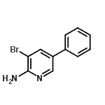 CAS 登录号：107351-80-4， 3-溴-5-苯基-2-吡啶胺