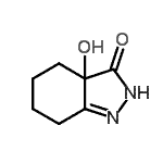 CAS 登录号：107398-92-5， 3alpha-羟基-2,3A,4,5,6,7-六氢-3H-吲唑-3-酮