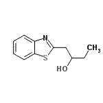 CAS 登录号：107401-56-9， 1-(1,3-苯并噻唑-2-基)-2-丁醇