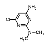 CAS 登录号：1075-39-4， 6-氯-N2,N2-二甲基-2,4-嘧啶二胺