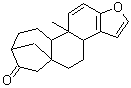 CAS 登录号：108664-99-9， 12-甲基-8-氧杂五环[14.2.1.0<sup>1,13</sup>.0<sup>4,12</sup>.0<sup>5,9</sup>]十九-5(9),6,10-三烯-17-酮