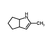 CAS 登录号：109508-58-9， 2-甲基-1,3A,4,5,6,6alpha-六氢环戊并[b]吡咯