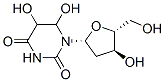 CAS 登录号：109525-66-8， 5,6-二羟基-1-[(2R,4S,5R)-4-羟基-5-(羟基甲基)四氢呋喃-2-基]-1,3-二嗪农-2,4-二酮