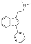 CAS#: 109692-21-9, N,N-Dimethyl-2-(1-Phenylindol-3-Yl)Ethanamine