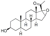 CAS 登录号：1097-50-3， 16alpha,17-环氧-3 beta-羟基-5alpha-孕甾烷-20-酮