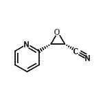 CAS 登录号：110038-40-9， (2R,3S)-3-(2-吡啶基)-2-环氧乙烷甲腈