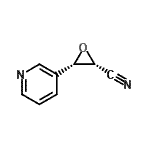 CAS 登录号：110038-42-1， (2R,3S)-3-(3-吡啶基)-2-环氧乙烷甲腈