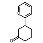 CAS 登录号：110225-73-5， 3-(2-吡啶基)环己酮