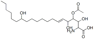 CAS 登录号:110231-33-9, (E)-4-乙酰氧基-2-氨基-3,5,14-三羟基二十碳-6-烯酸