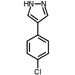 CAS 登录号：111016-47-8， 4-(4-氯苯基)-1H-吡唑