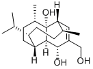 CAS 登录号:111025-83-3, (1R-(1alpha,4beta,4abeta,5alpha,8beta,8abeta,9S*,12S*))-4,4a,5,6,7,8-六氢-8,9-二甲基-3-(羟基甲基)-12-(1-甲基乙基)-1,5-丁桥萘-4,8a(1H)-二醇