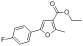 CAS 登录号：111787-83-8， 5-(4-氟苯基)-2-甲基-3-呋喃羧酸乙酯