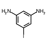 CAS 登录号：111938-17-1， 5-碘-1,3-苯二胺