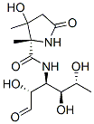 CAS 登录号:112131-72-3, 3-羟基-2,3-二甲基-5-氧代-N-(2,3,5-三羟基-6-甲基四氢吡喃-4-基)吡咯烷-2-甲酰胺