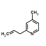 CAS 登录号：113985-34-5， 2-烯丙基-4-甲基吡啶