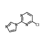CAS 登录号：114834-04-7， 4-氯-2-(1H-咪唑-1-基)嘧啶