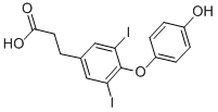 CAS#: 1158-10-7, 3-[4-(4-Hydroxyphenoxy)-3,5-Diiodophenyl]Propanoic Acid
