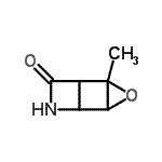CAS 登录号：116178-21-3， 2-甲基-3-氧杂-6-氮杂三环[3.2.0.0<sup>2,4</sup>]庚烷-7-酮