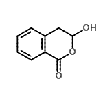 CAS 登录号：116206-41-8， 3-羟基-3,4-二氢-1H-异苯并吡喃-1-酮