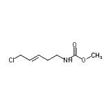 CAS 登录号：116699-84-4， 甲基[(3E)-5-氯-3-戊烯-1-基]氨基甲酸酯