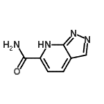 CAS 登录号：116855-16-4， 1H-吡唑并[3,4-b]吡啶-6-甲酰胺