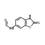 CAS 登录号：116855-73-3， N-(2-硫代-2,3-二氢-1,3-苯并噻唑-6-基)甲酰胺
