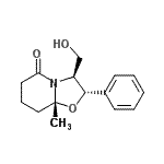 CAS 登录号：116950-01-7， (2S,3S,8aR)-3-(羟基甲基)-8A-甲基-2-苯基己氢-5H-[1,3]恶唑并[3,2-a]吡啶-5-酮