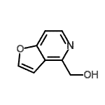 CAS 登录号：117013-87-3， 呋喃并[3,2-c]吡啶-4-基甲醇