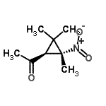 CAS#: 117078-09-8, 1-[(1S,3R)-2,2,3-Trimethyl-3-Nitrocyclopropyl]Ethanone
