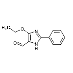 CAS 登录号：117764-77-9， 4-乙氧基-2-苯基-1H-咪唑-5-甲醛