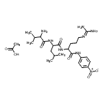 CAS 登录号：117961-23-6， 缬氨酰亮氨酰-N-(4-硝基苯基)精氨酰胺乙酸酯(1:1)