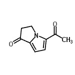 CAS 登录号：118097-03-3， 5-乙酰基-2,3-二氢-1H-吡咯里嗪-1-酮