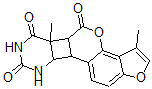 CAS 登录号:118122-53-5, (5aalpha,5balpha,9aalpha,9balpha)-5a,9,9a,9b-四氢-3-甲基-5H-呋喃并(2'',3'':7',8')(1)苯并吡喃并(3',4':3,4)环丁(1,2-d)嘧啶-5,6,8(5bH,7H)-三酮
