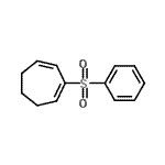 CAS 登录号：118160-44-4， 2-(苯磺酰基)-1,3-环庚二烯