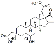 CAS#: 118201-17-5, 5alpha-Chloro-16-methylene-3beta,6beta,17alpha-trihydroxypregnan-20-one-3,17-diacetate