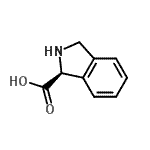 CAS 登录号：118312-39-3， (1S)-1-异吲哚啉羧酸