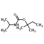 CAS 登录号：118723-60-7， 2-甲基-2-丁烷基异丙基氨基甲酸酯