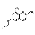 CAS 登录号：118752-52-6， 6-乙氧基-2-甲基-8-喹啉胺