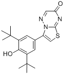 CAS 登录号:118788-41-3, 3-(3,5-二-t-丁基-4-羟基苯基)-7H-噻唑并(3,2-b)(1,2,4)三嗪-7-酮