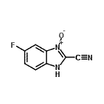 CAS 登录号：118807-63-9， 5-氟-1H-苯并咪唑-2-甲腈3-氧化物