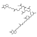 CAS 登录号：118896-98-3， 6,9,12-三(羧甲基)-4,14-二氧代-2,16-二(4-{[5-(2-氧代六氢-1H-噻吩并[3,4-d]咪唑-4-基)戊酰]氨基}丁基)-3,6,9,12,15-五氮杂十七烷-1,17-二酸