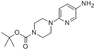 CAS 登录号：119285-07-3， 4-(5-氨基-2-吡啶基)-1-哌嗪羧酸叔丁酯