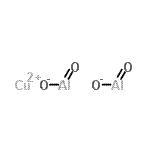 CAS 登录号：12042-92-1， 铜(2+)二[氧代(氧代)铝]
