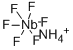 CAS#: 12062-13-4, Ammonium Hexafluoroniobate