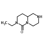 CAS 登录号：121360-22-3， 7-乙基八氢-6H-吡嗪并[1,2-c]嘧啶-6-酮